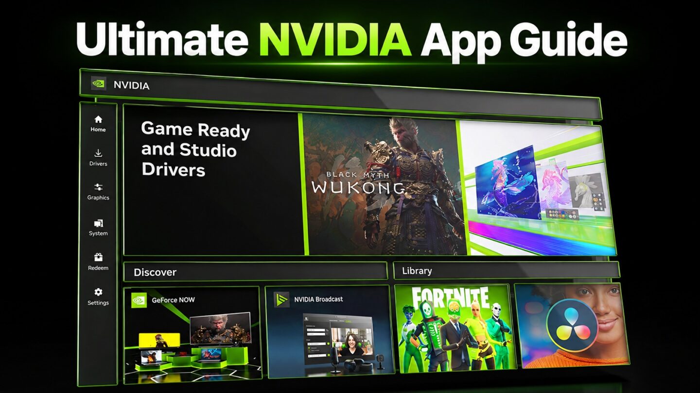 NVIDIA App Takes Over GeForce Control Panel Features