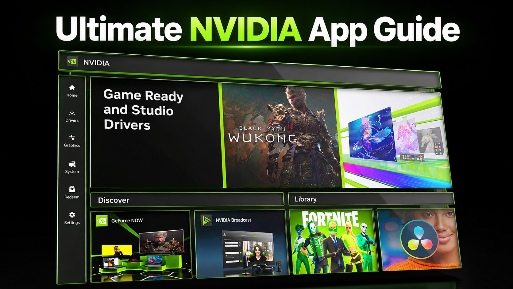 NVIDIA App Takes Over GeForce Control Panel Features