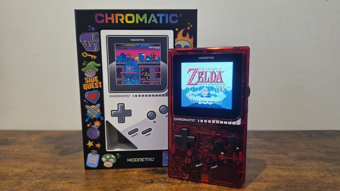 ModRetro Chromatic Transparent handheld starts at $149.99