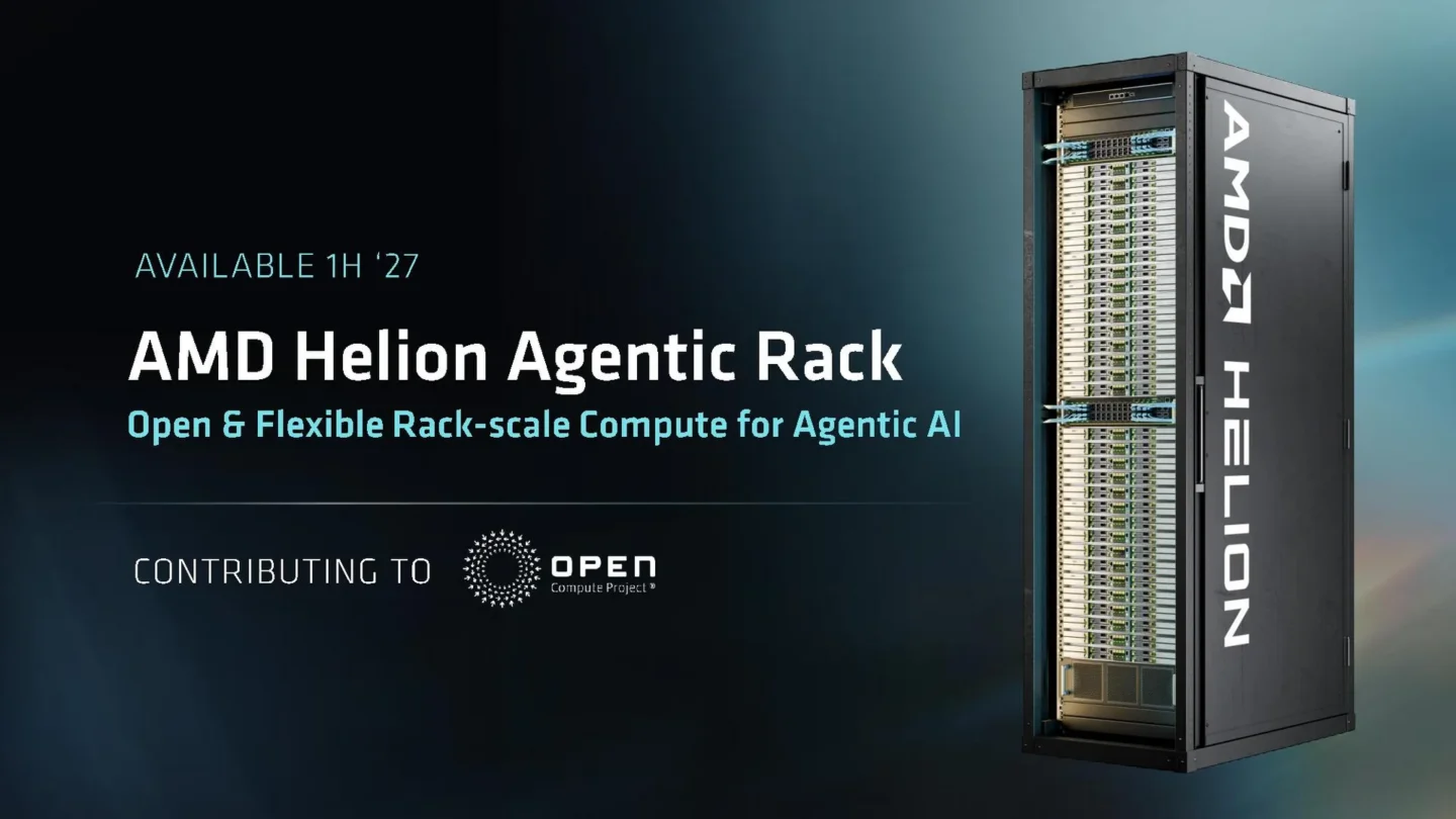 AMD Helion rack targets agentic AI with up to 32,768 CPU cores