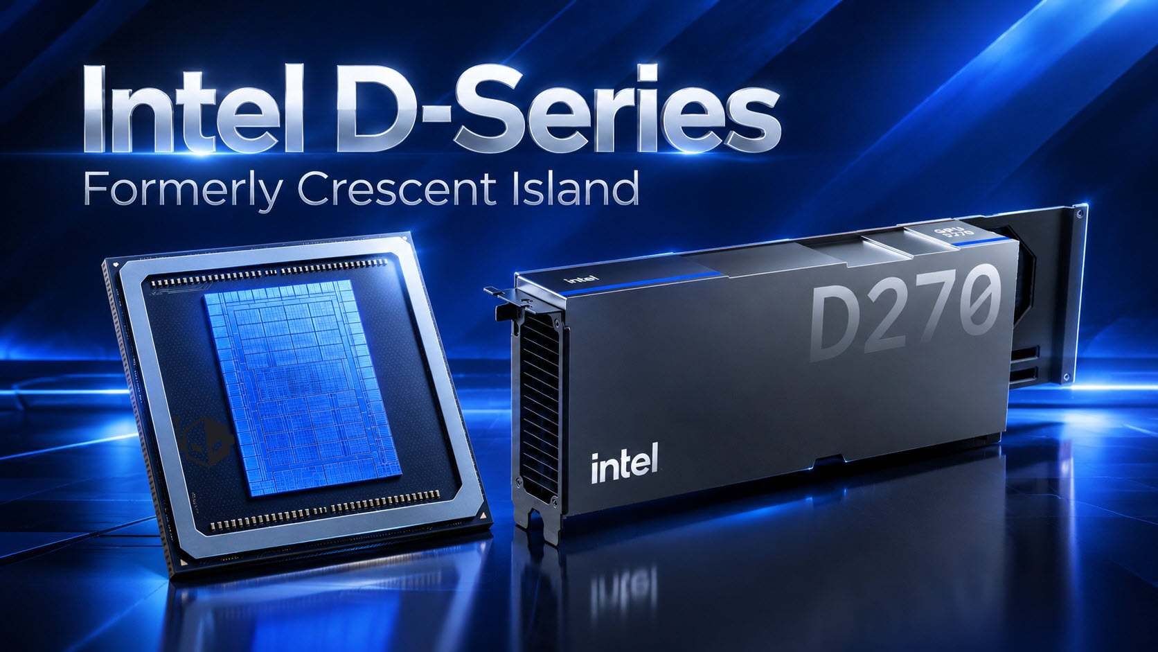 Intel D270 Targets AI Data Centers With 1.3 PFLOPs of FP8 at 350W