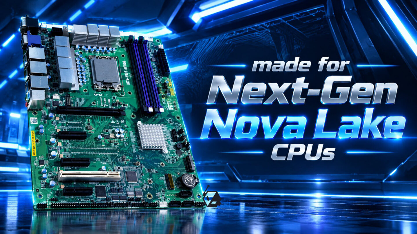 Intel Nova Lake-S Motherboard With LGA 1954 Socket Pictured