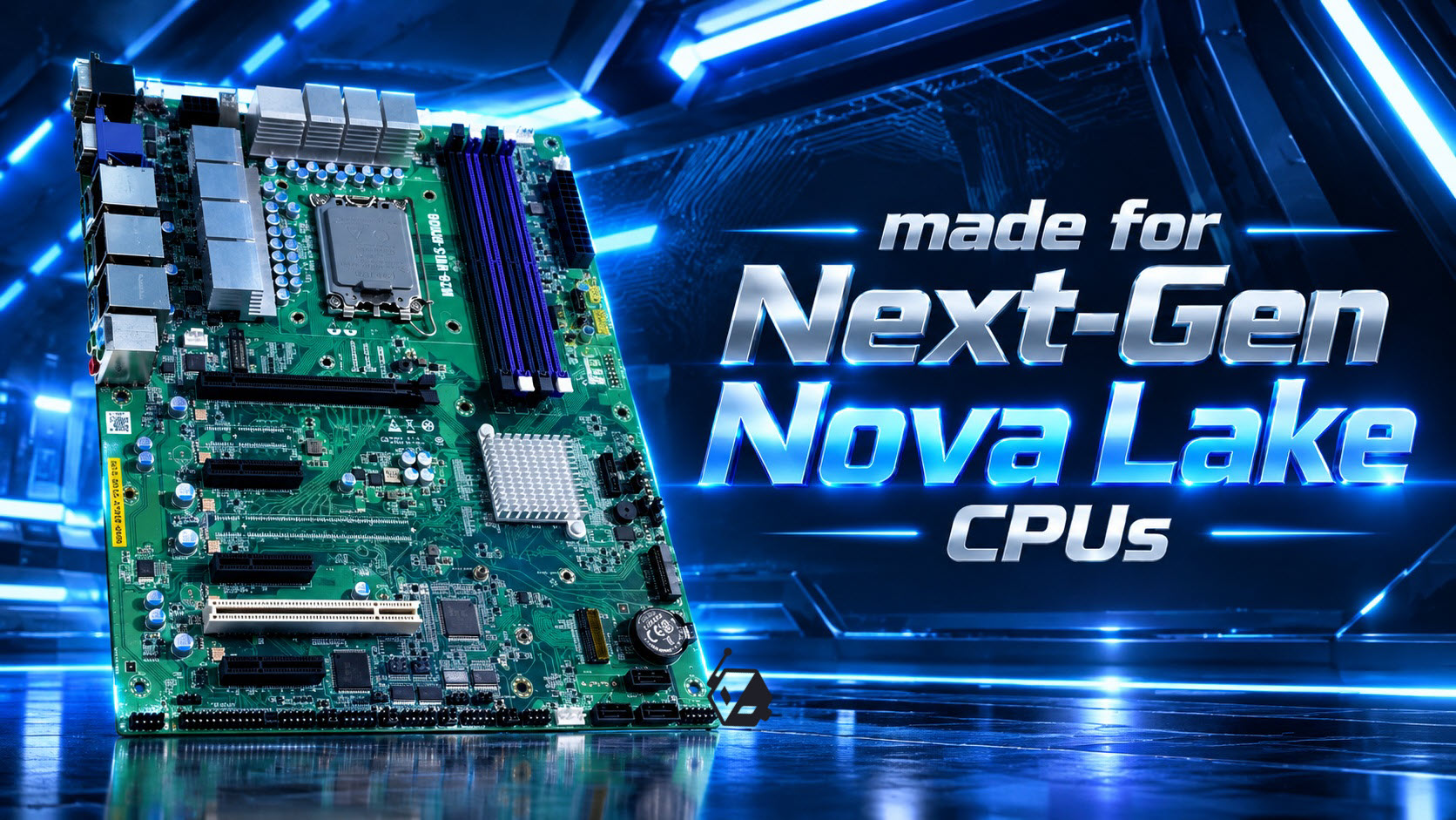 Intel Nova Lake-S Motherboard With LGA 1954 Socket Pictured